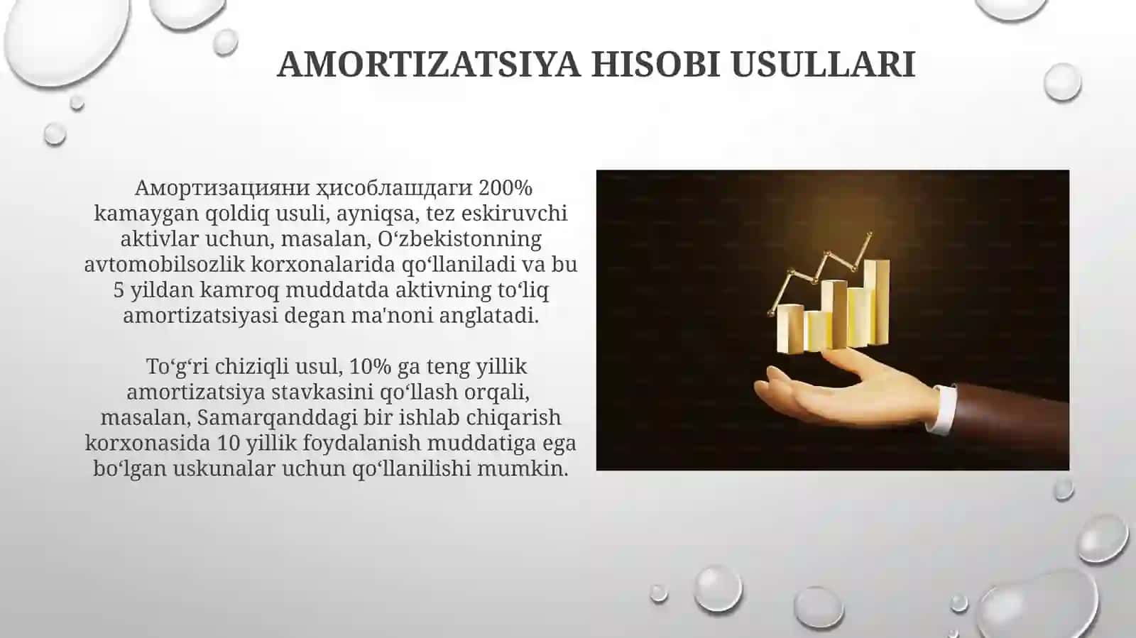 Asosiy vositalarning iqtisodiy tahlili 3