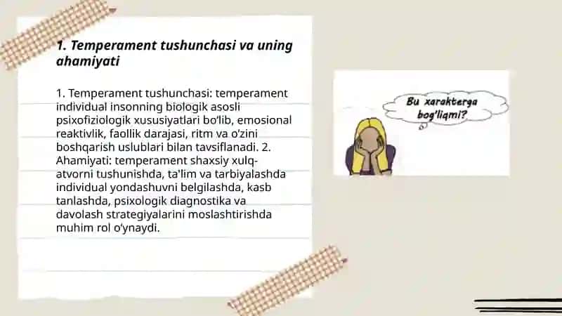 Temperament va uning nazariyalari 3