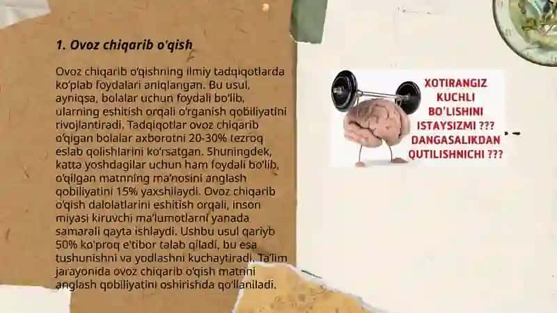 Kuchni rivojlantiruvchi mashqlar 3