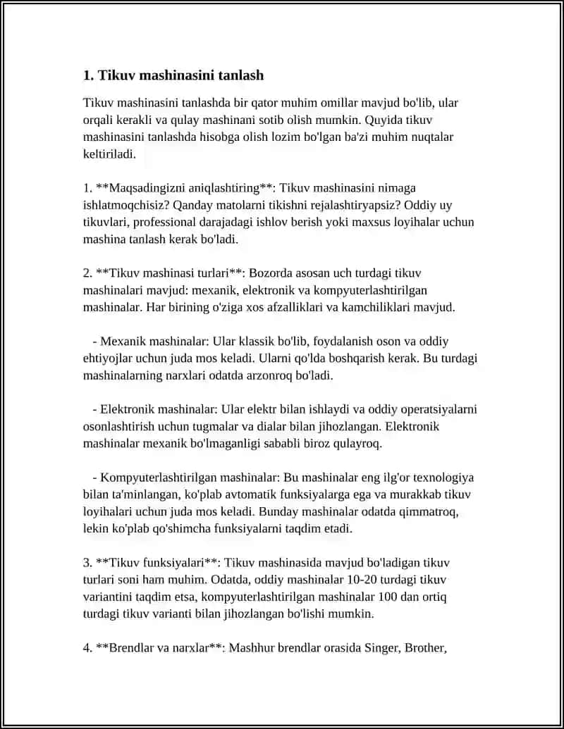 AYOLLAR MILLIY KOʻYLAGI NAMUNASINI TAYYORLASH 3