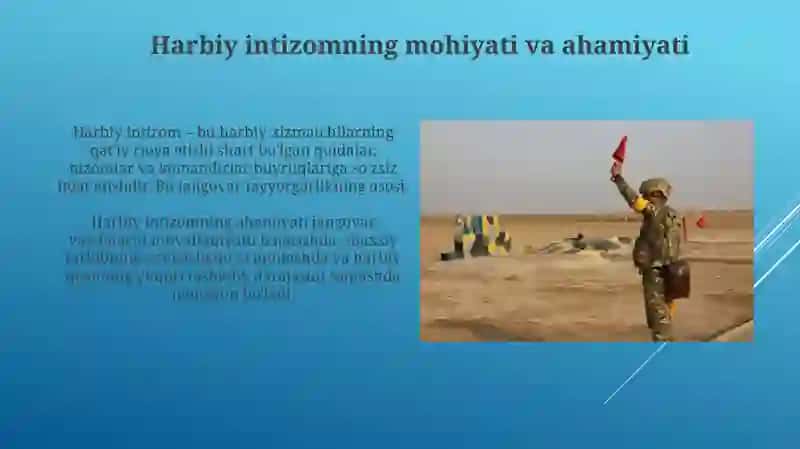 Xarbiy intizomni mustahkamlash borasidagi tarbiyaviy ishlar 3