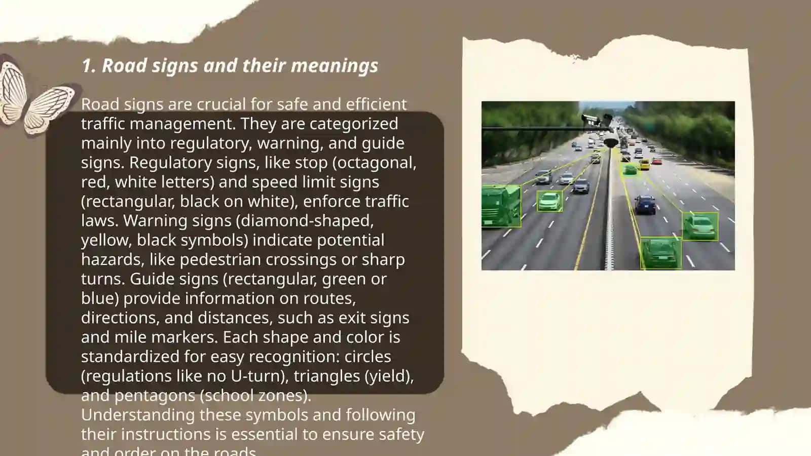 Road signs and their meanings 3