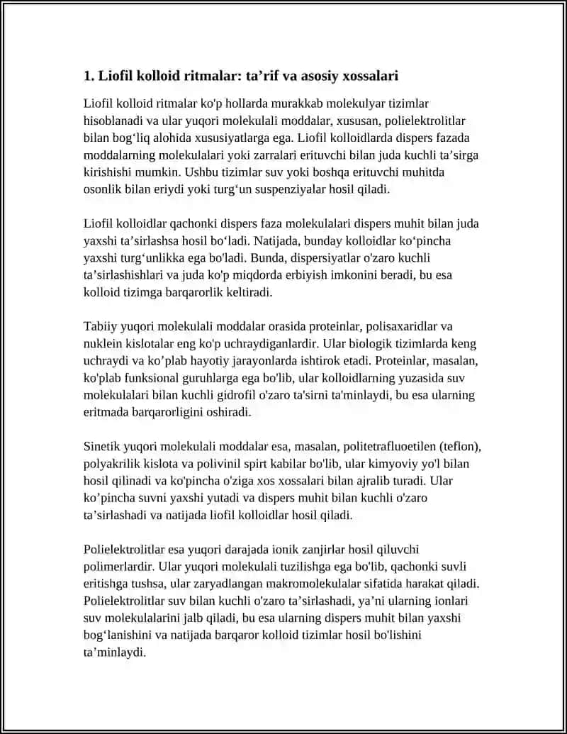 LIOFIL KOLLOID RITMALAR 3
