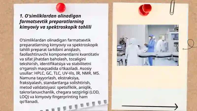 Tibbiyot va veterinariya tibbiyotiga oid ósimlik, hayvonot va sun’iy sintetik yol 3