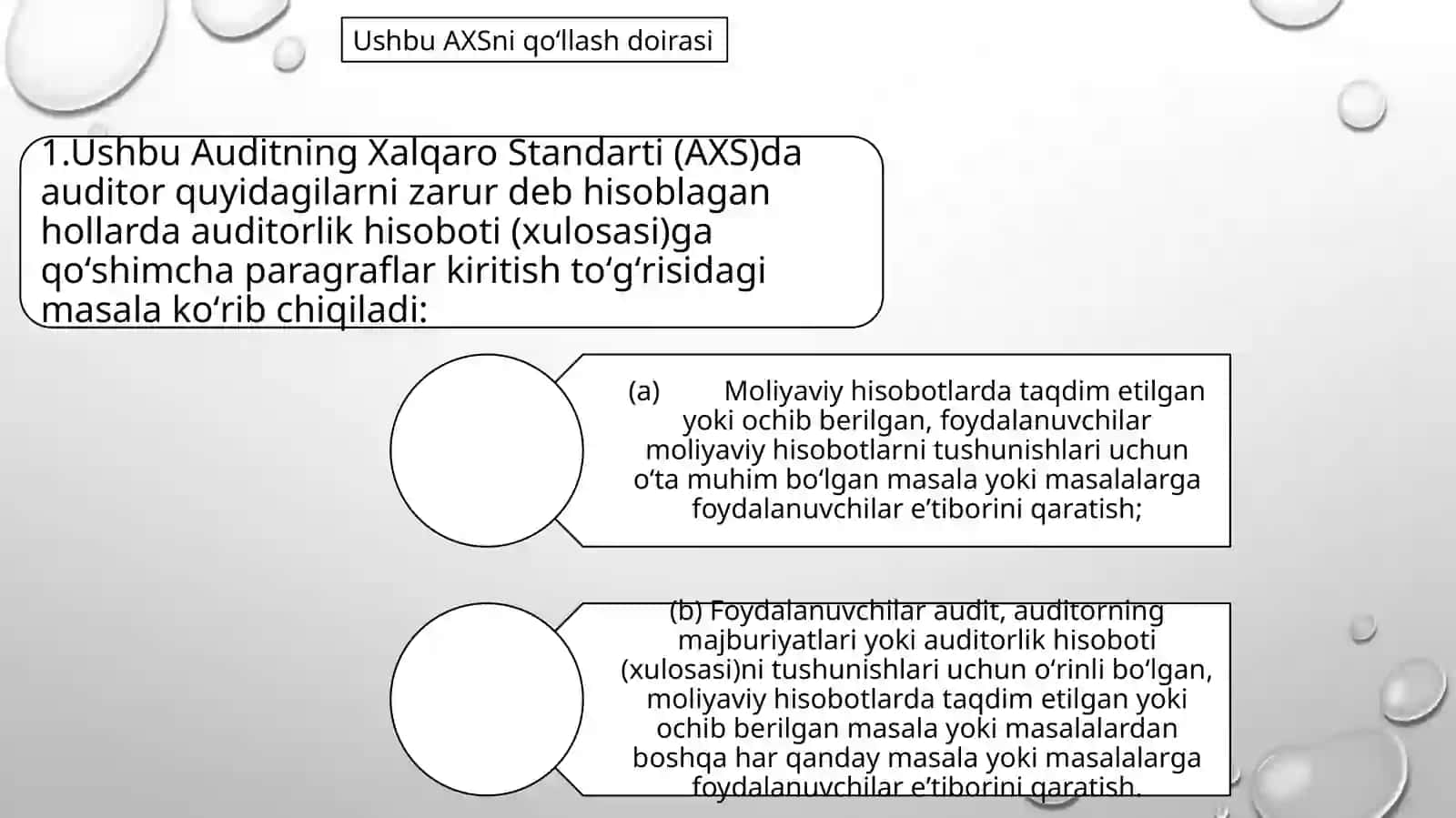 AUDITNING XALQARO STANDARTI 706 MUSTAQIL AUDITOR HISOBOTI (XULOSASI)DA 3