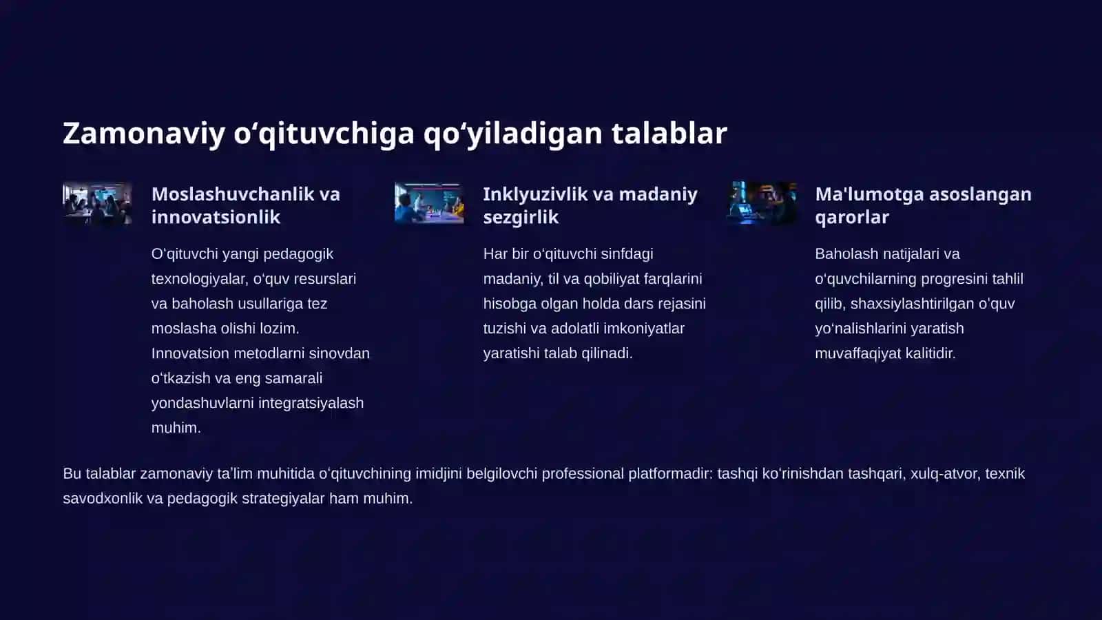 Ideal o'qituvchi imidji 3