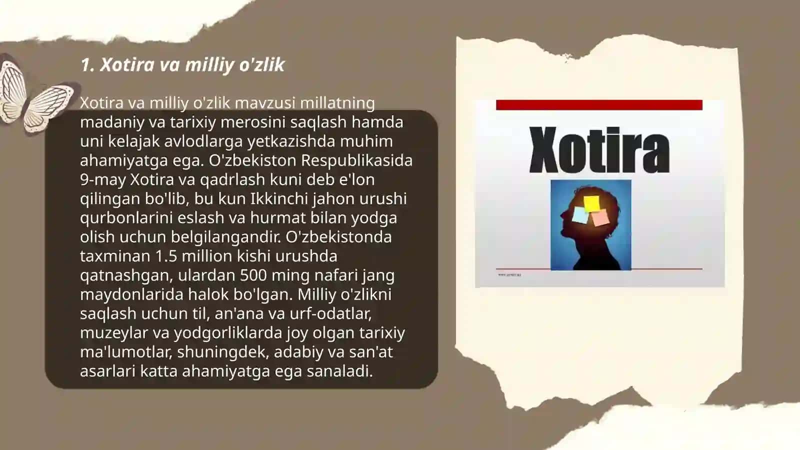 Xotira va milliy o'zlik 3