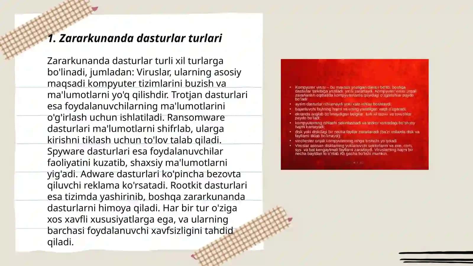 Zararkunanda dasturlar va ulardan himoyalanish ( masalan, Malwarebytes misolida) 3