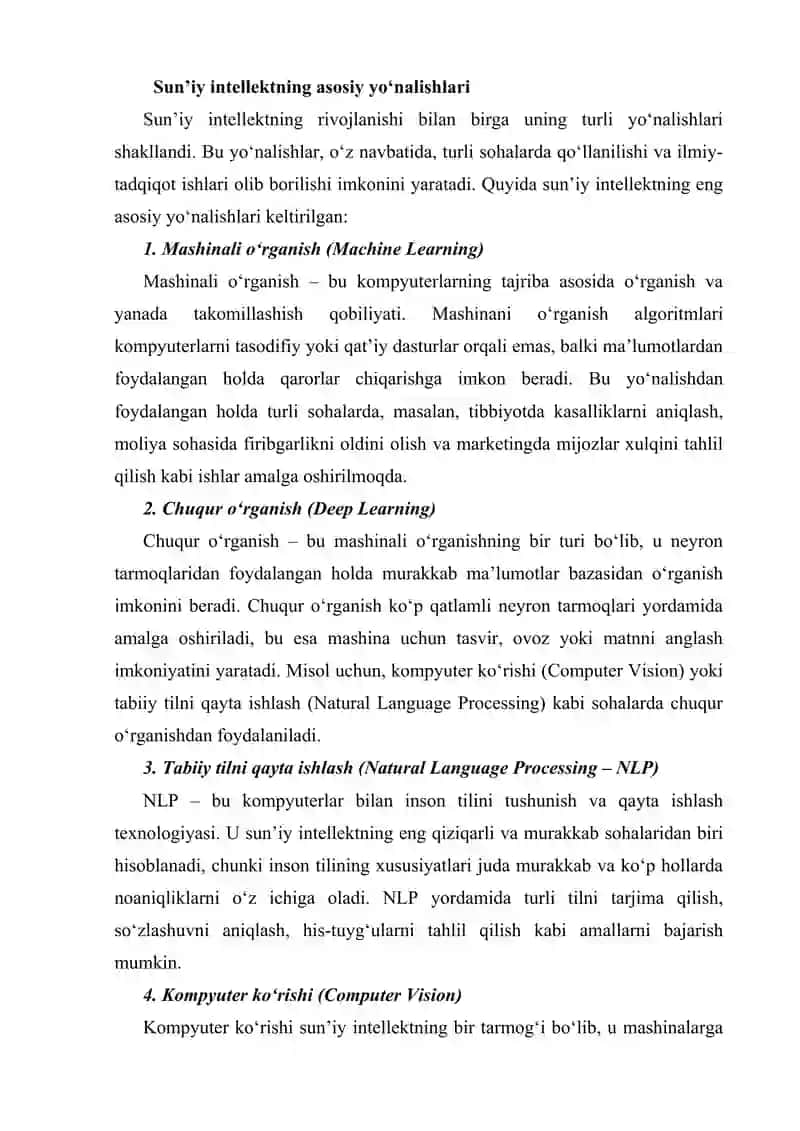 SUN’IY INTELLEKT: IMKONIYATLAR VA XAVFLAR 3