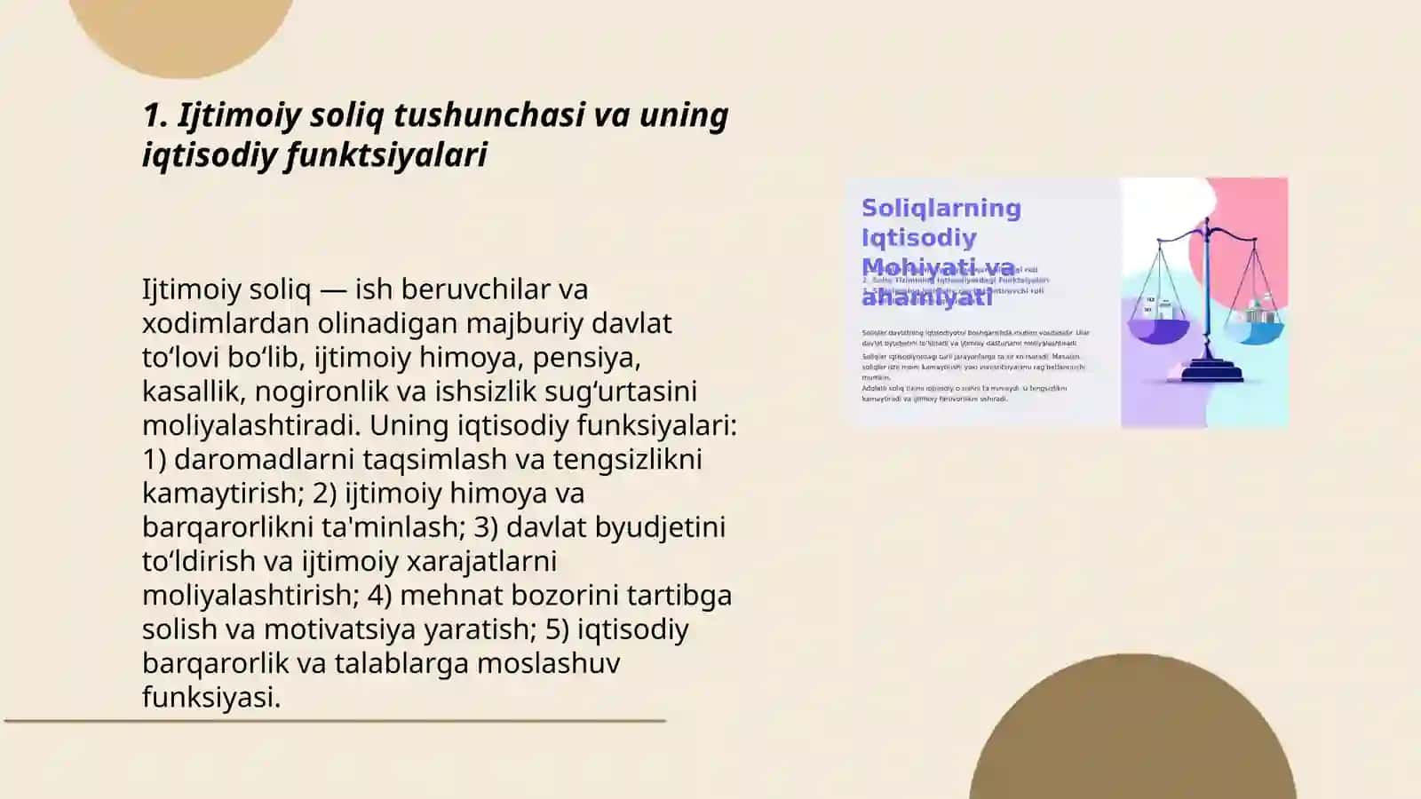 Ijtimoiy soliq va uning iqtisodiy ahamiyati 3