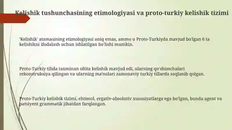 Kelishik Tushunchasi va Tarixiy Variantlari 3