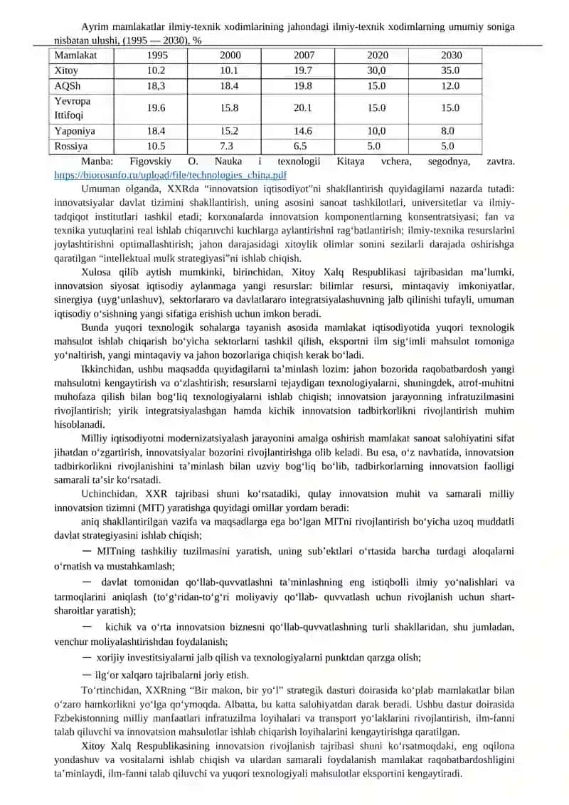 Xitoyning XXI asrdagi strategik ustuvorliklari 3