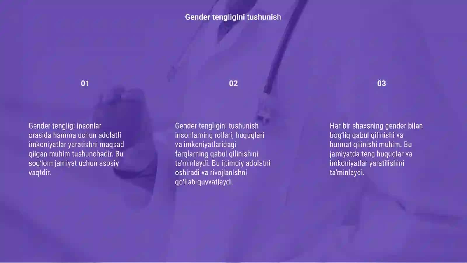 Gender tengligi 3