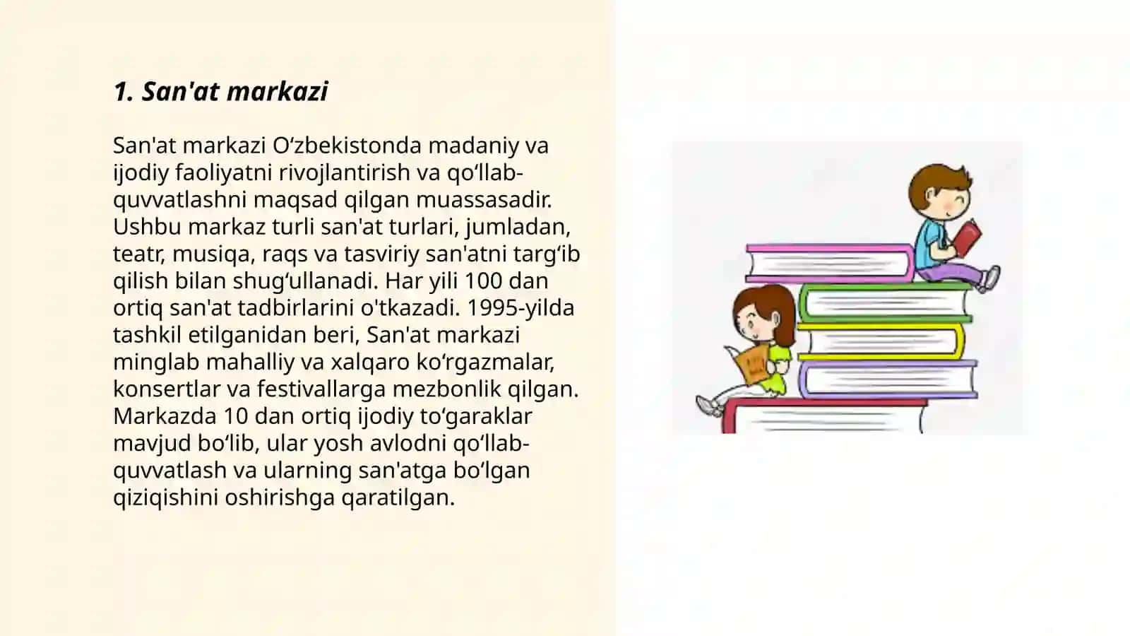 Ilk qadam davlat oʻquv dasturi asosida maktabgacha taʼlim tashkilotlarida faoliyat markazlarida taʼlim jarayonlarini tashkil qilish 3