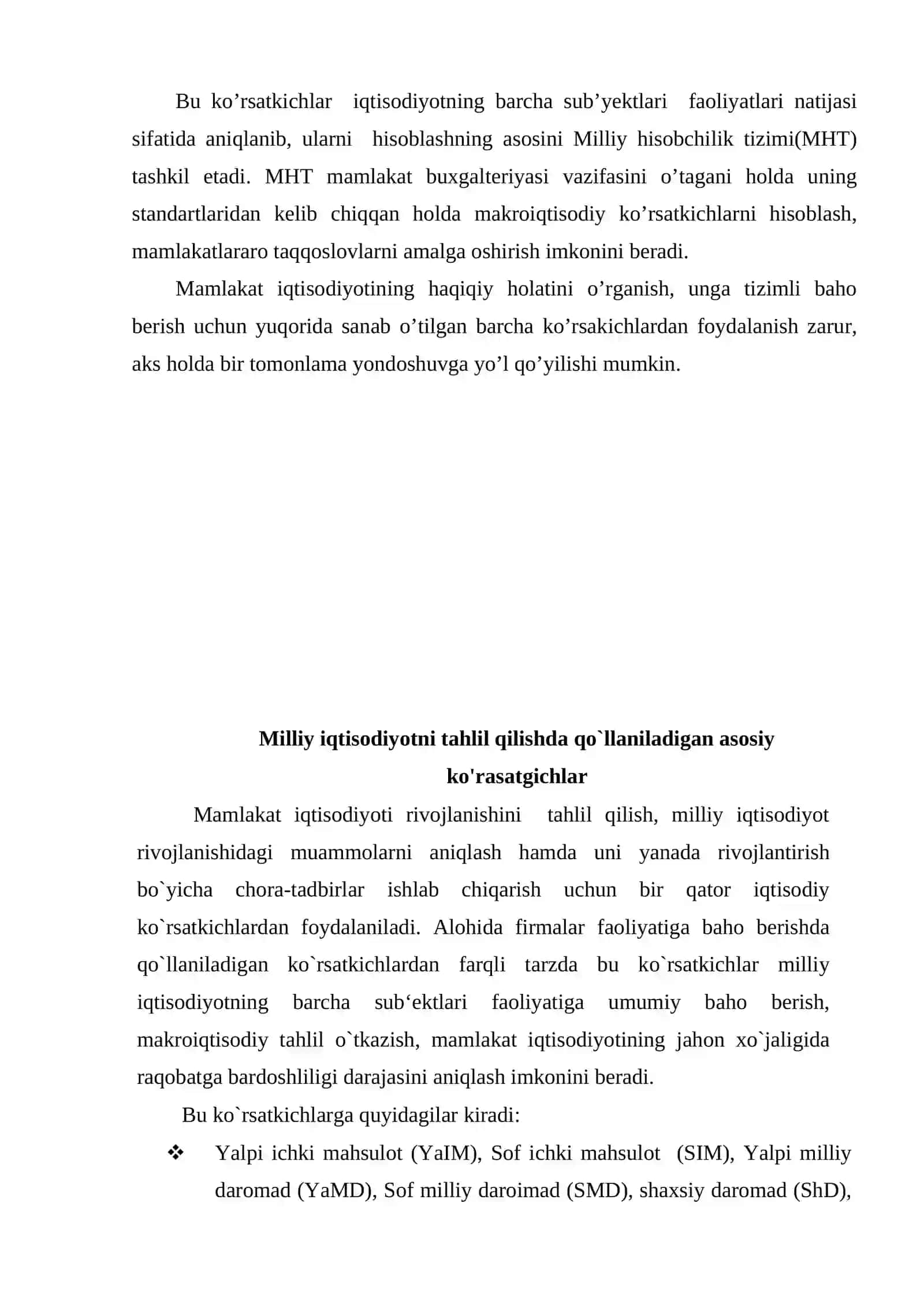 Asosiy makroiqtisodiy ko'rsatkichlar 3