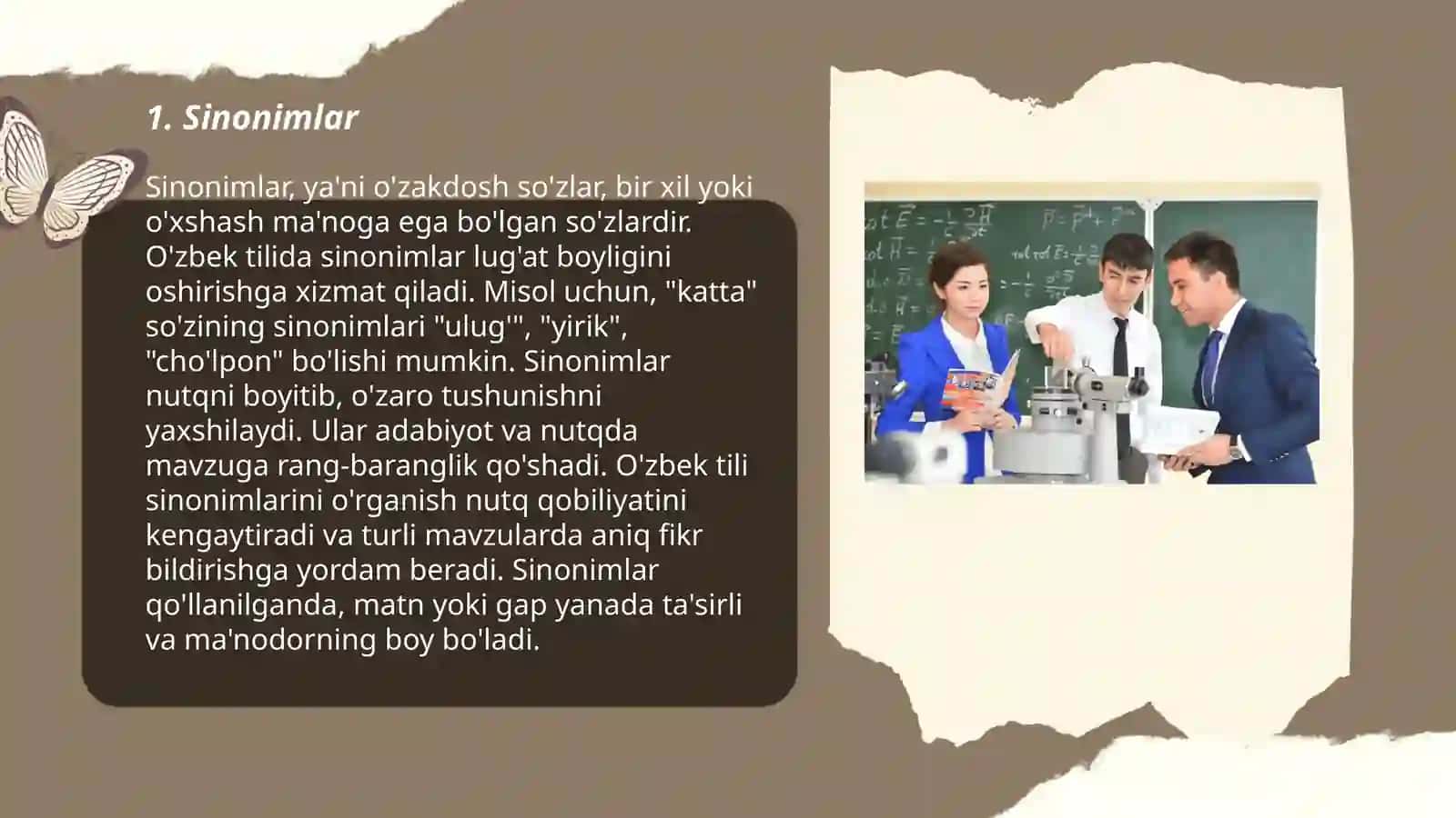 Semalarning ma’no xususiyatiga ko‘ra qanday turlari mavjud? 3