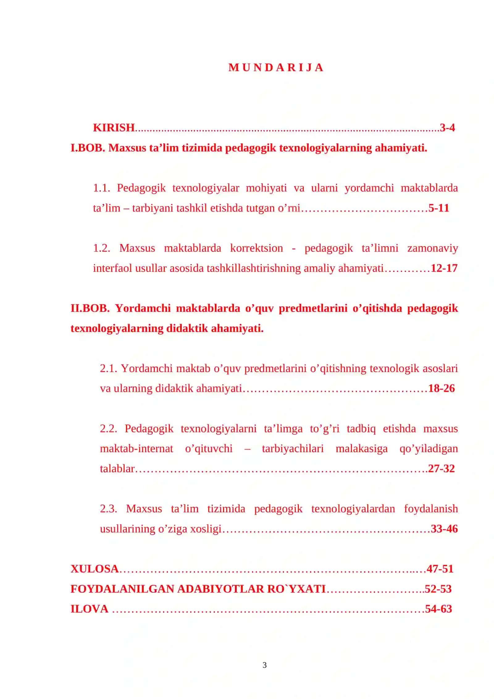Mахsus tа’limda pеdаgоgik tехnоlоgiyalаrning qo’llаnilishi va uning samaradorligini oshirish 3