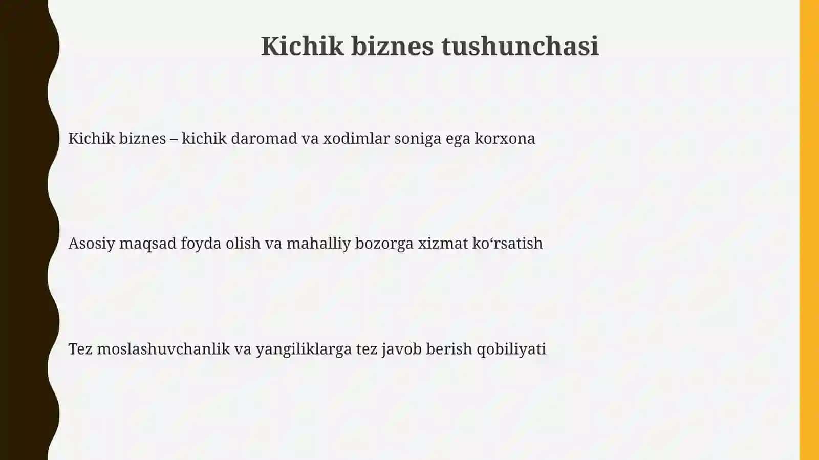 Kichikbiznesvatadbirkorlikfaoliyatiningturlarivashakllari 3
