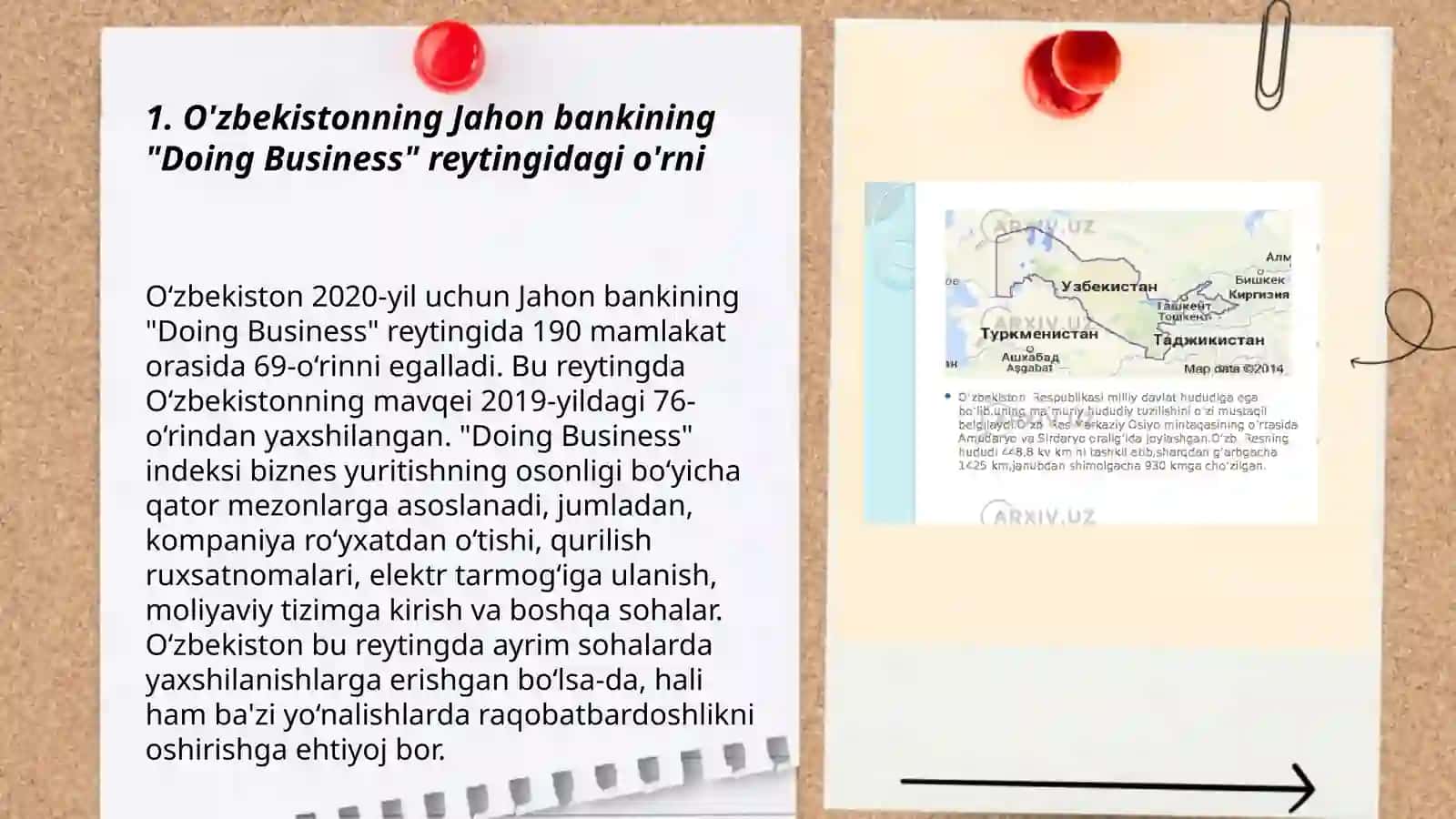 O'zbekiston Respublikasining xalqaro reyting va indekslardagi o'rni va nufuzini ortib borishi 3
