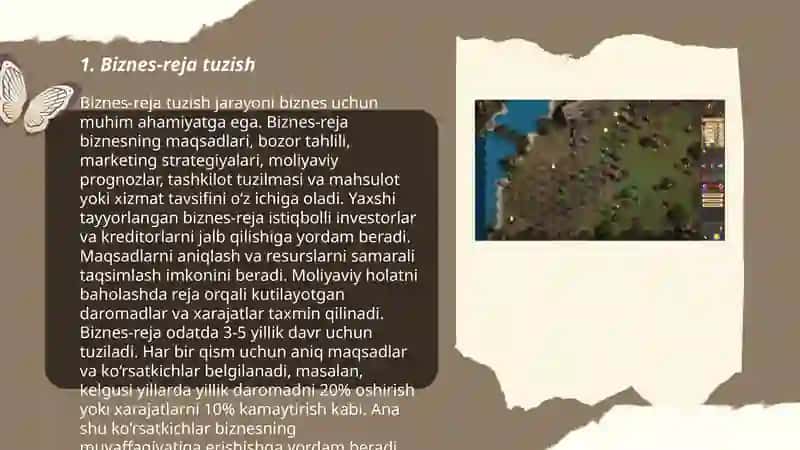 Kichik biznes taktikasi va strategiyasi 3