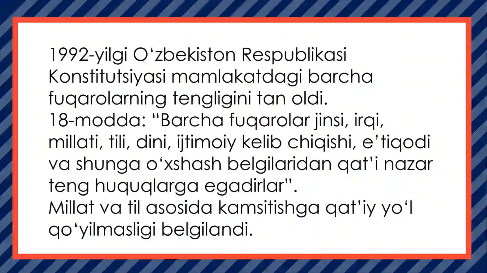 Mustaqillik yillarida millatlararo munosabatlarni rivojlantirishga bo'lgan e'tiborning ortib borishi 3