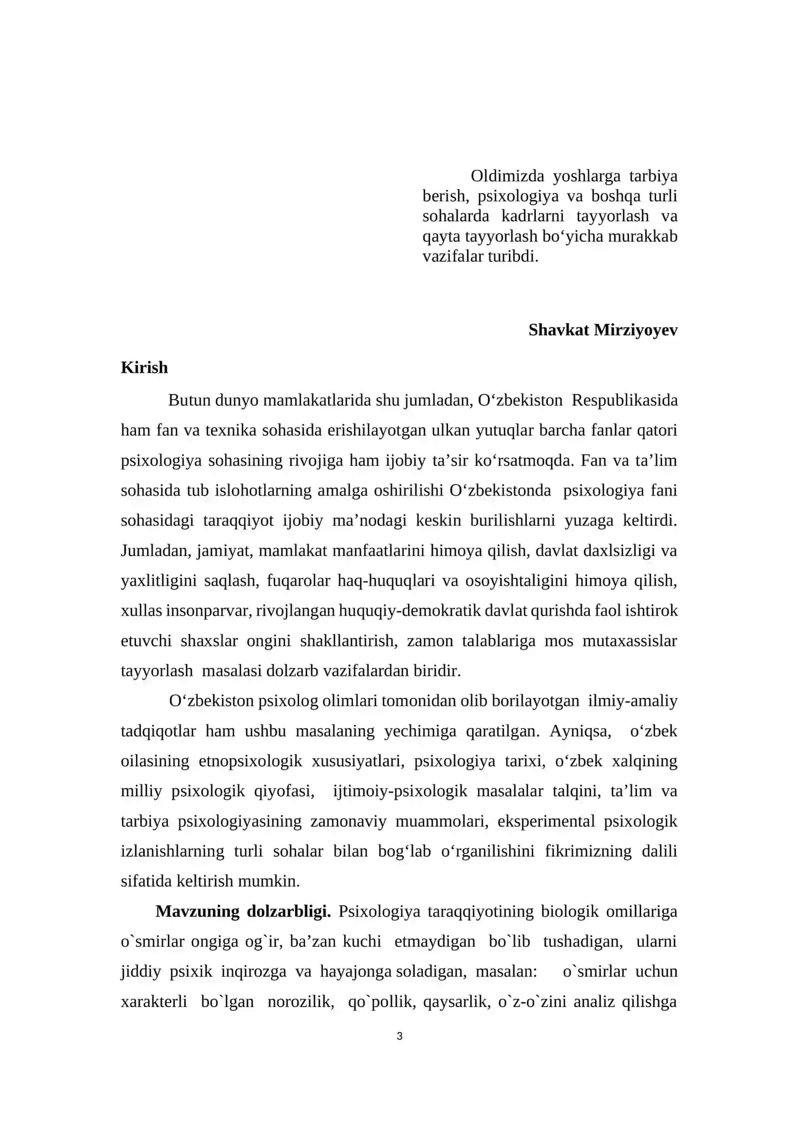 O’smir yoshdagi o‘quvchilarning muammolari va ularga ko‘rsatiladigan yordam 3