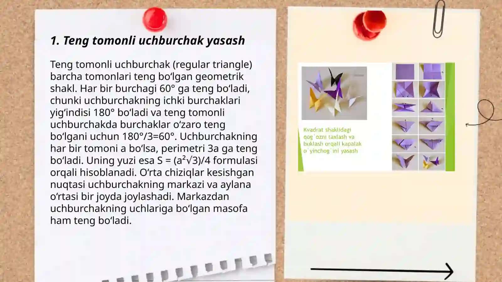 Uchburchakning ichki burchaklari 3