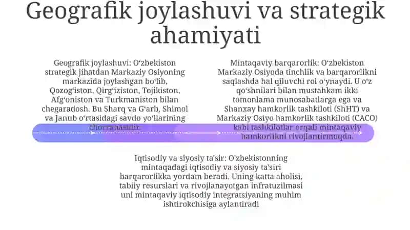 Oʻzbekistonning Markaziy Osiyoda Tinchlik Va Barqarorlikni Ta'Minlashdagi OʻRni 3
