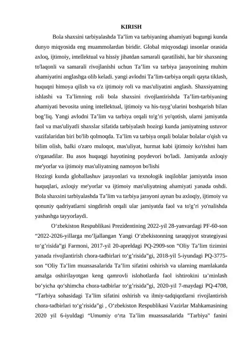 BOLA SHAXSINI RIVOJLANTIRISHDA TA`LIM-TARBIYANING AHAMIYATI 3