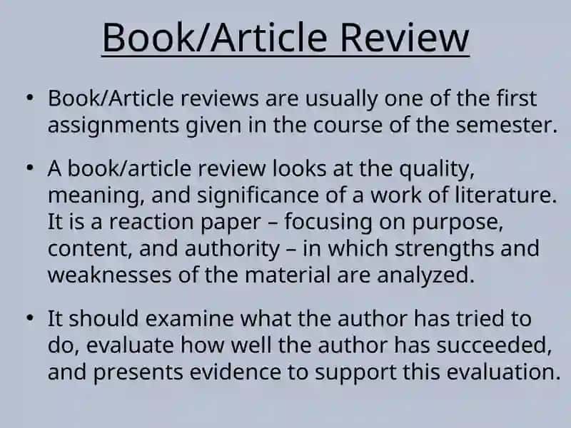 Book/Article Review 3