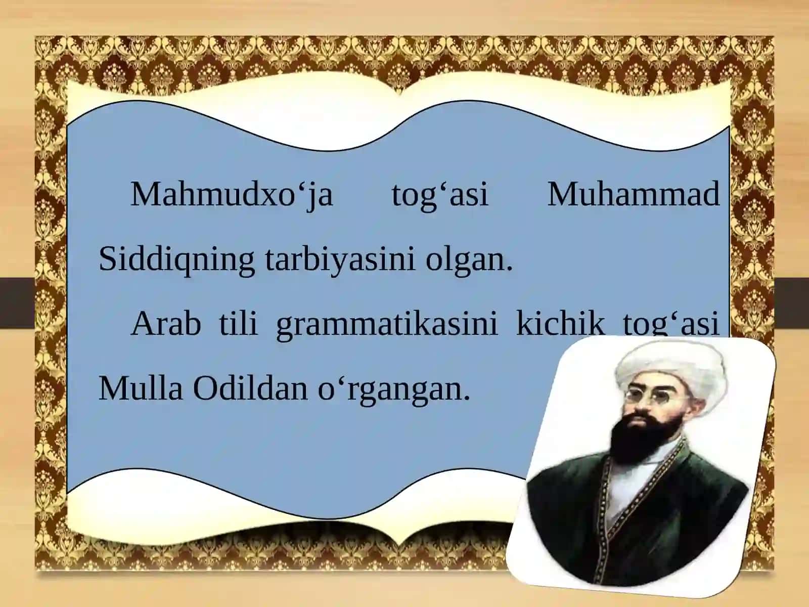 10-sinf Adabiyot fanidan Mahmudxo'ja Behbudiy dars ishlanma 3