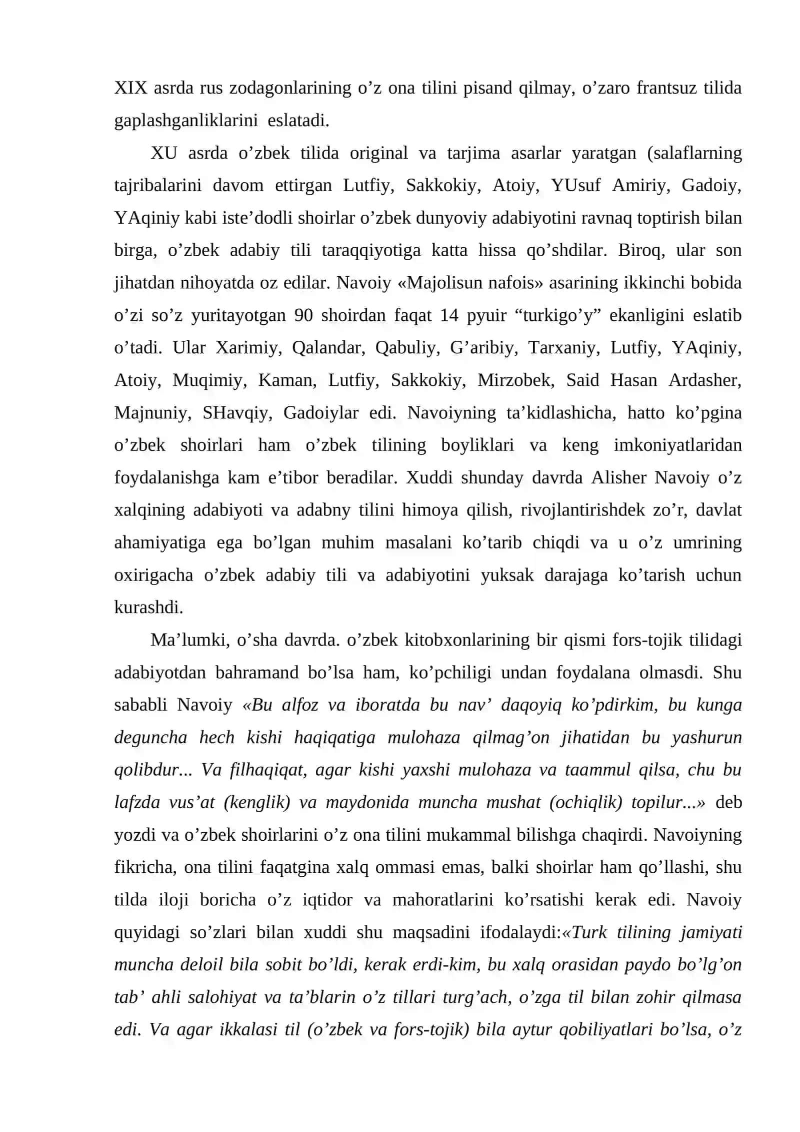 Аlisher Nаvоiy — o’zbek аdаbiy tilining аsоschisi 3