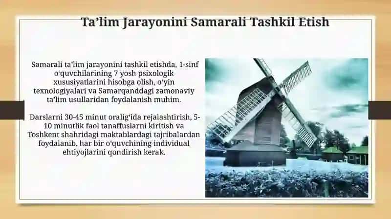Boshlang'ich sinflarda o'qitish metodikasi 3