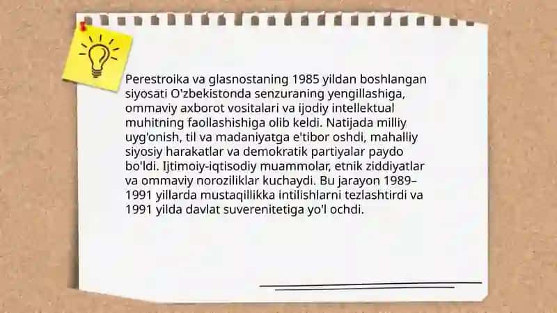 O'zbekistondagi ijtimoiy-siyosiy jarayonlar 3