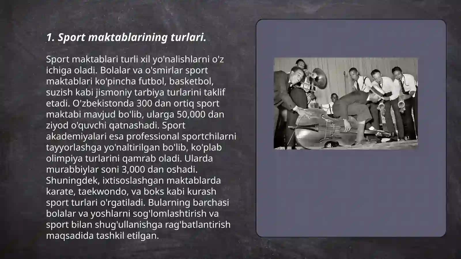 Sport maktablarining turlari va ularning Nizomi haqida tushuncha 3