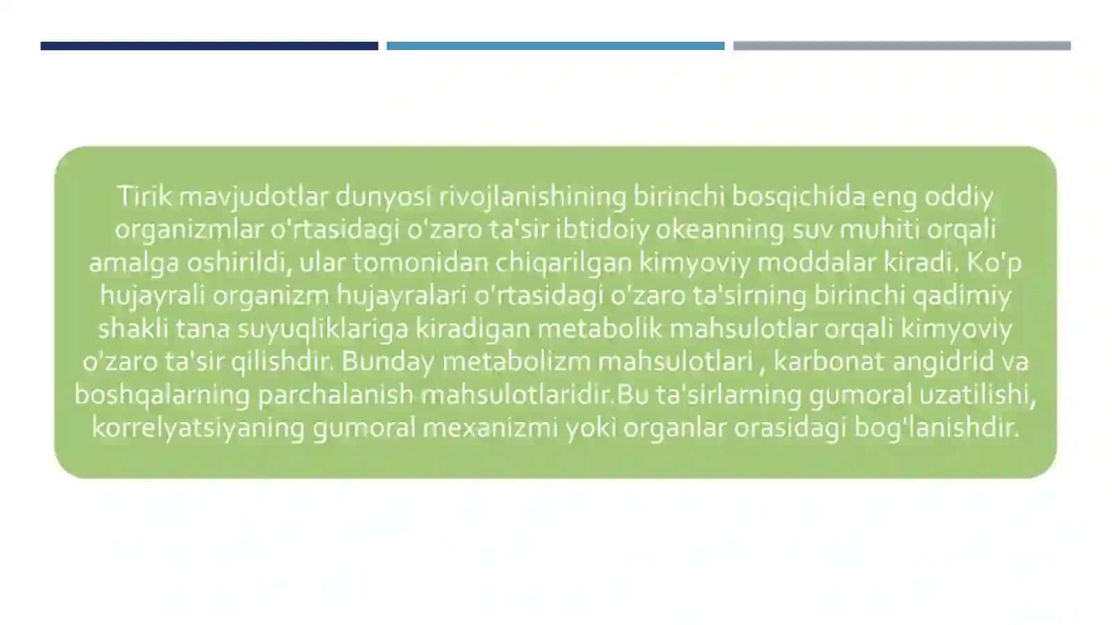 NERV TIZIMINING EVOLUTSIYASI 3