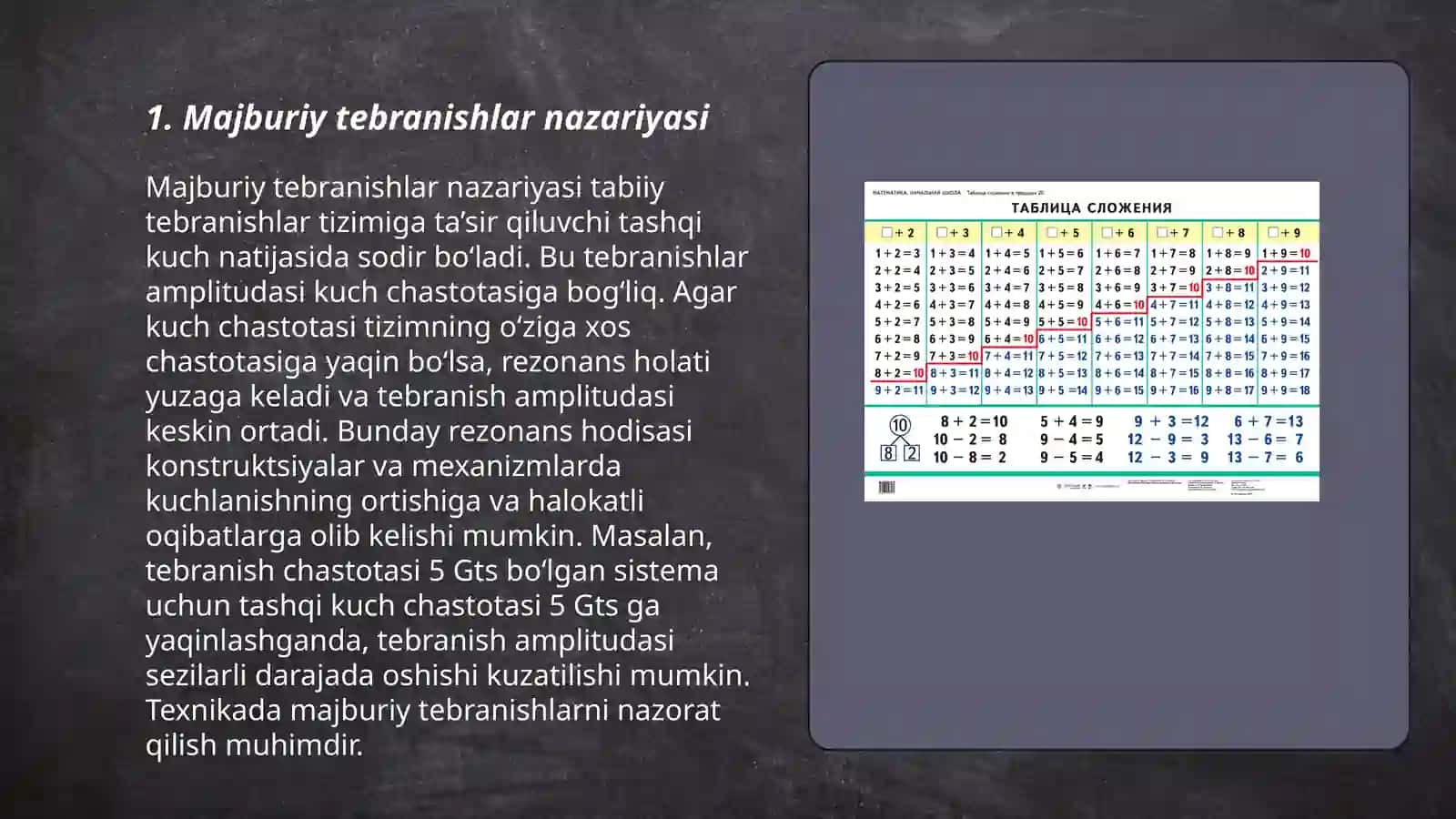 Majburiy tebranishlar, Rezonans. Tòlqin tenglamasi 3