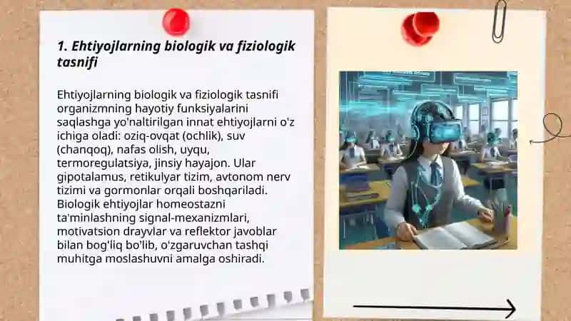 Ehtiyoj va qiziqishlarning psixologik tasnifi 3
