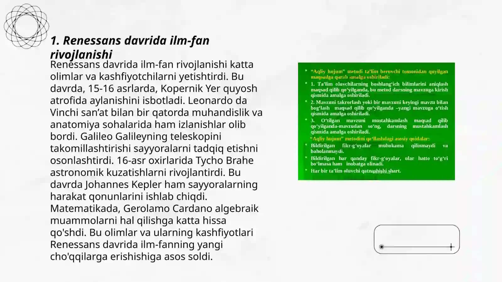 Renessans davrida ilm-fan rivojlanishi 3