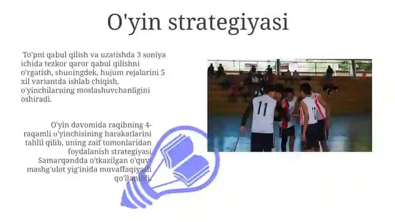 Volleyball o'yinchilarini tayyorlash jarayoni 3
