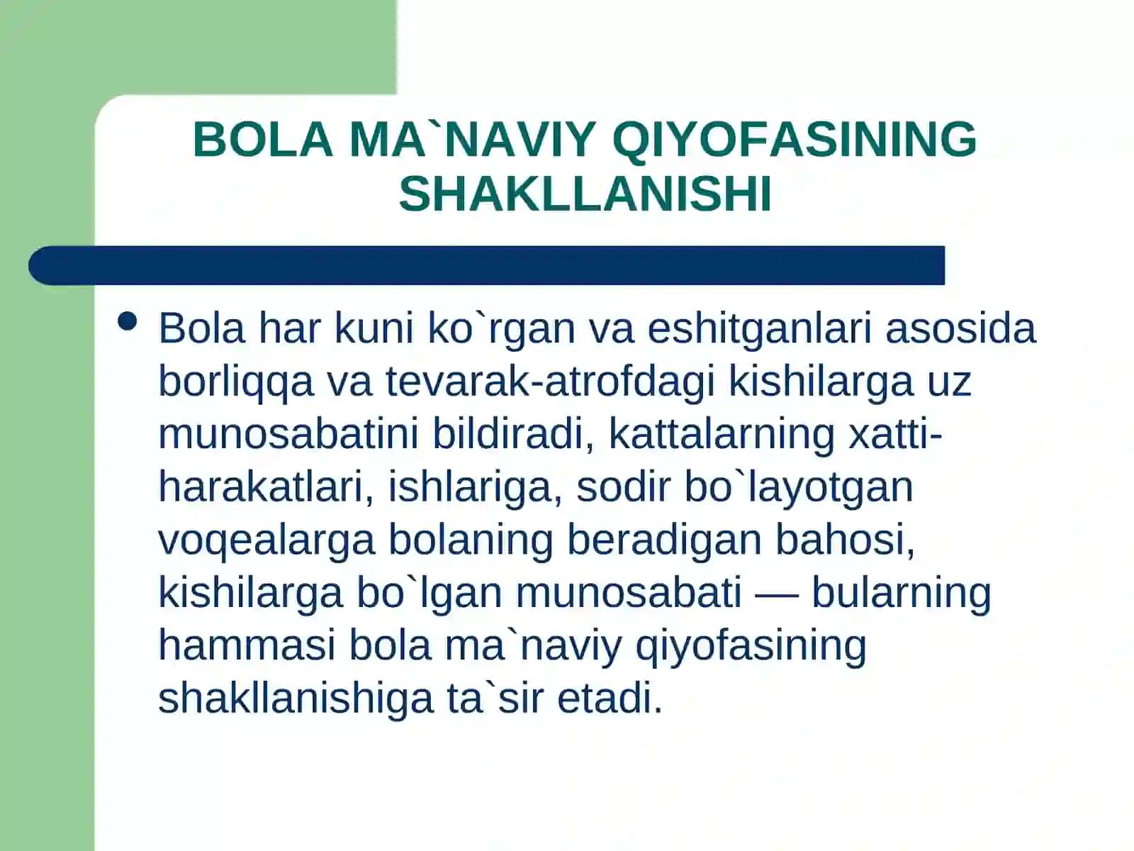 Aloxida yordamga muxtoj, anomal bolalar 3