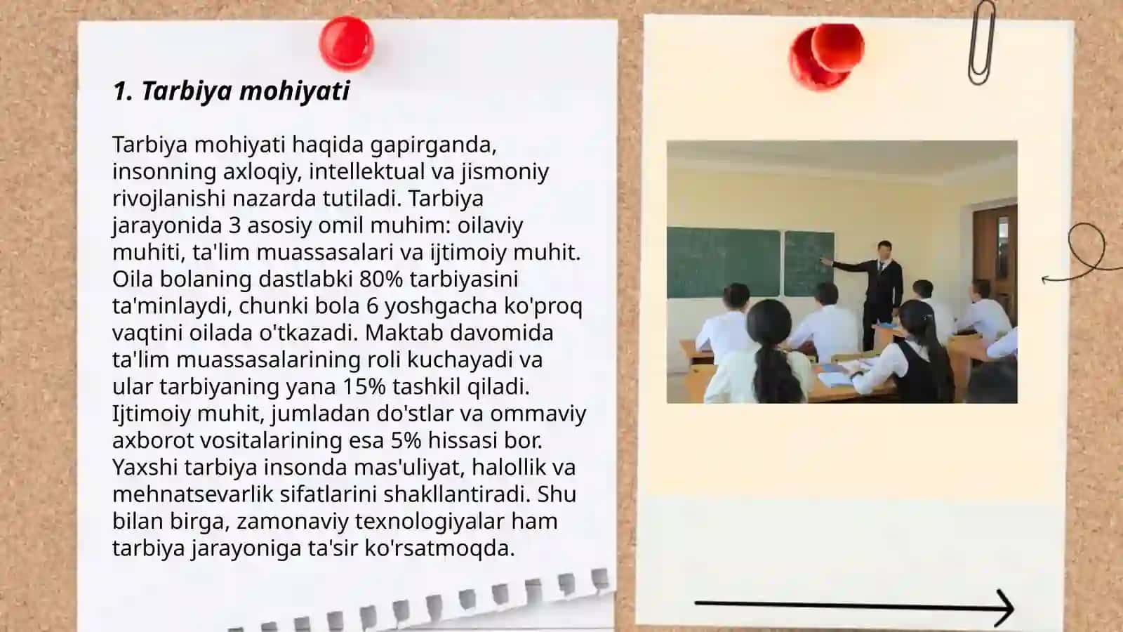 Tarbiya tamoyillari 3