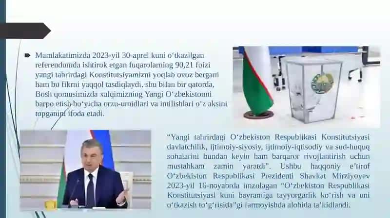 Konstututsiya – farovon hayotimiz poydevori 3