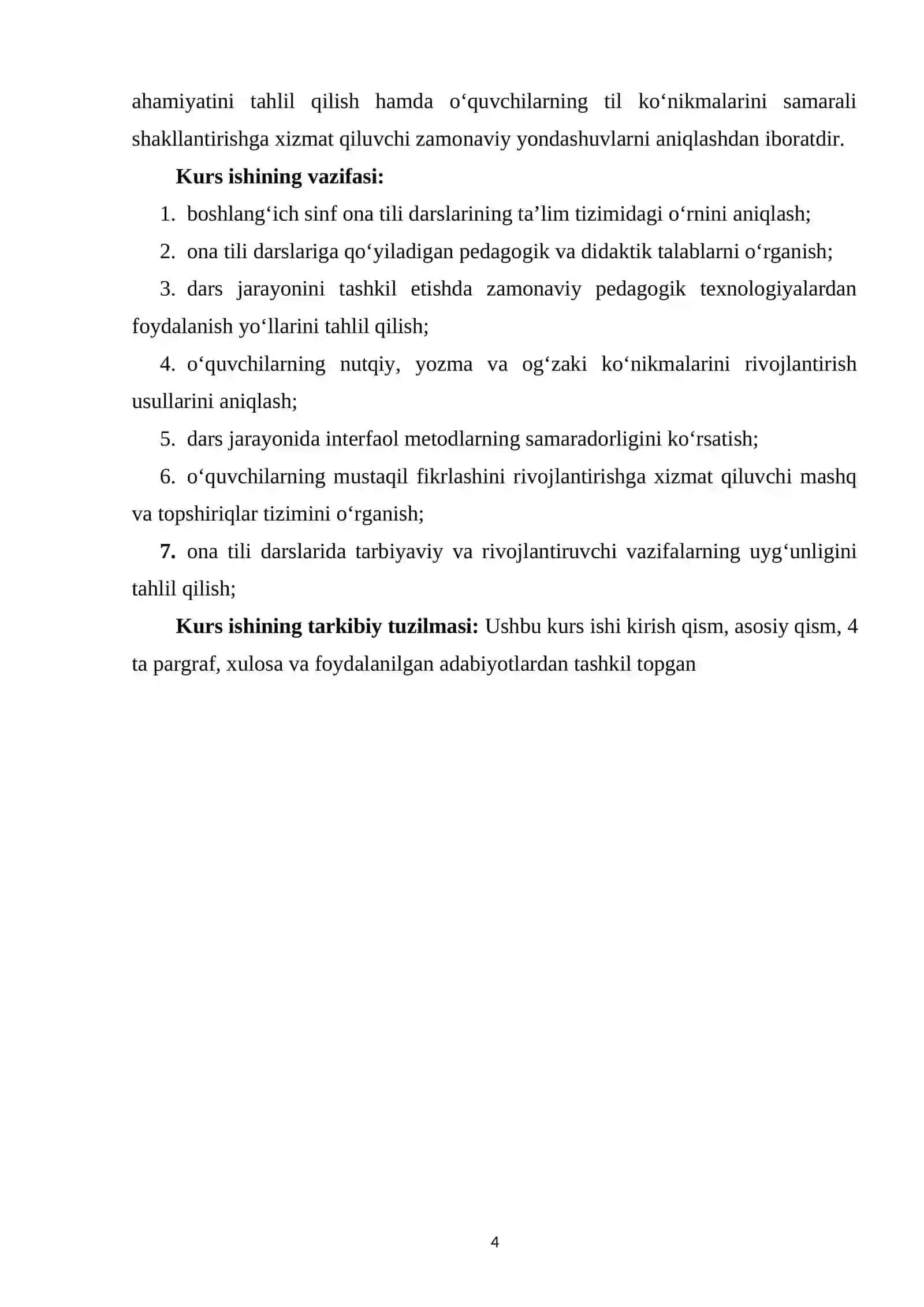 Boshlang‘ich sinf ona tili darslariga qo‘yiladigan talablar 3