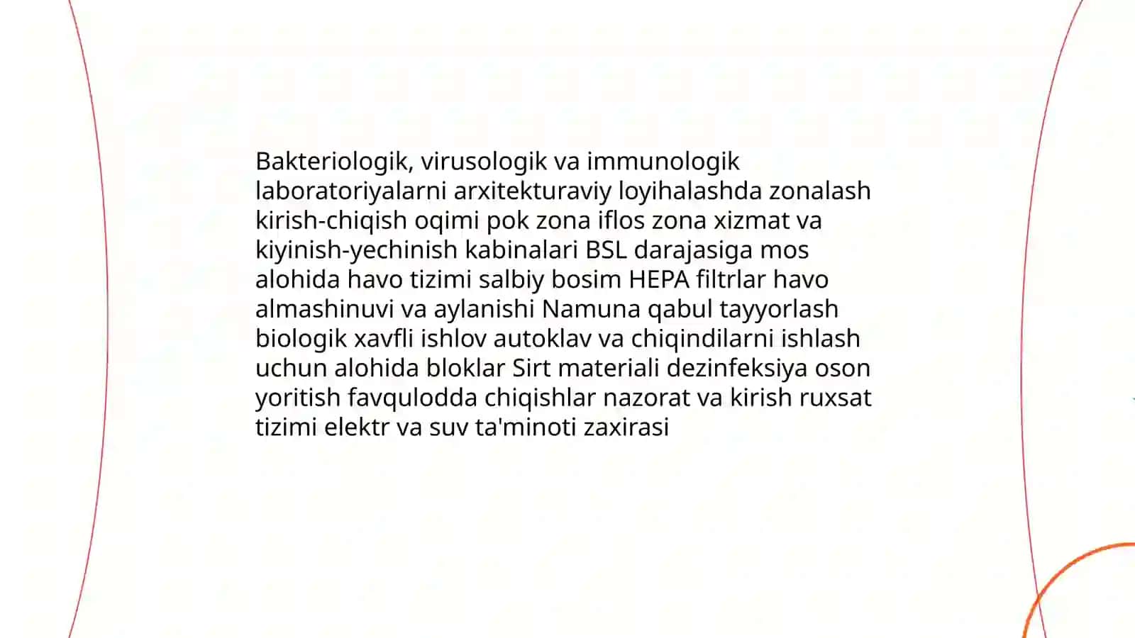 Bakteriologik, virusologik va immunologik labaratoriyalar va ularni jihozlanishi 3