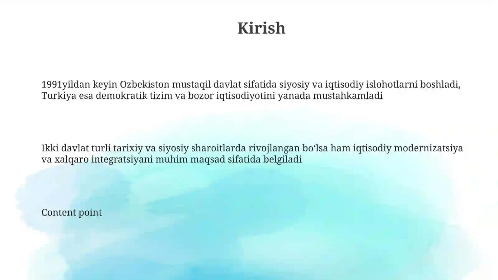 Ozbekiston va Turkiya taraqqiyotining taqqoslanishi 3