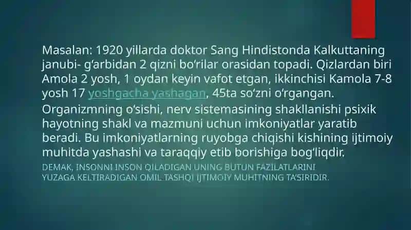 D. B. Elkoning rivojlanishni davrlashtirish va yoshga oid dinamikasi haqidagi tushunchalar 3