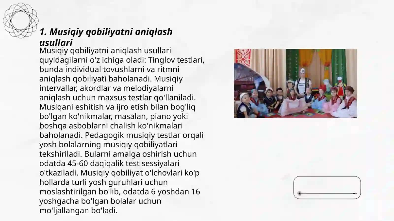 Musiqiy qobiliyatni shakillantirish va rivojlantirish 3
