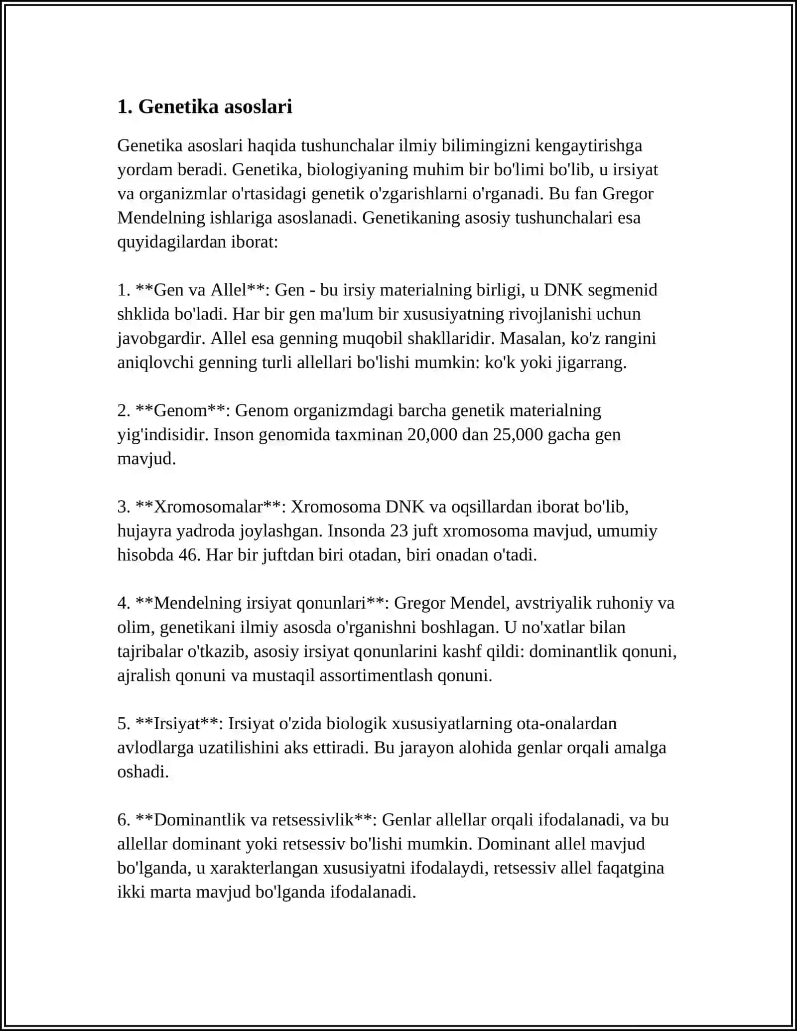 ANTROPOGENETIKA USULLARI VA POPULYATSION-STATISTIK USUL 3