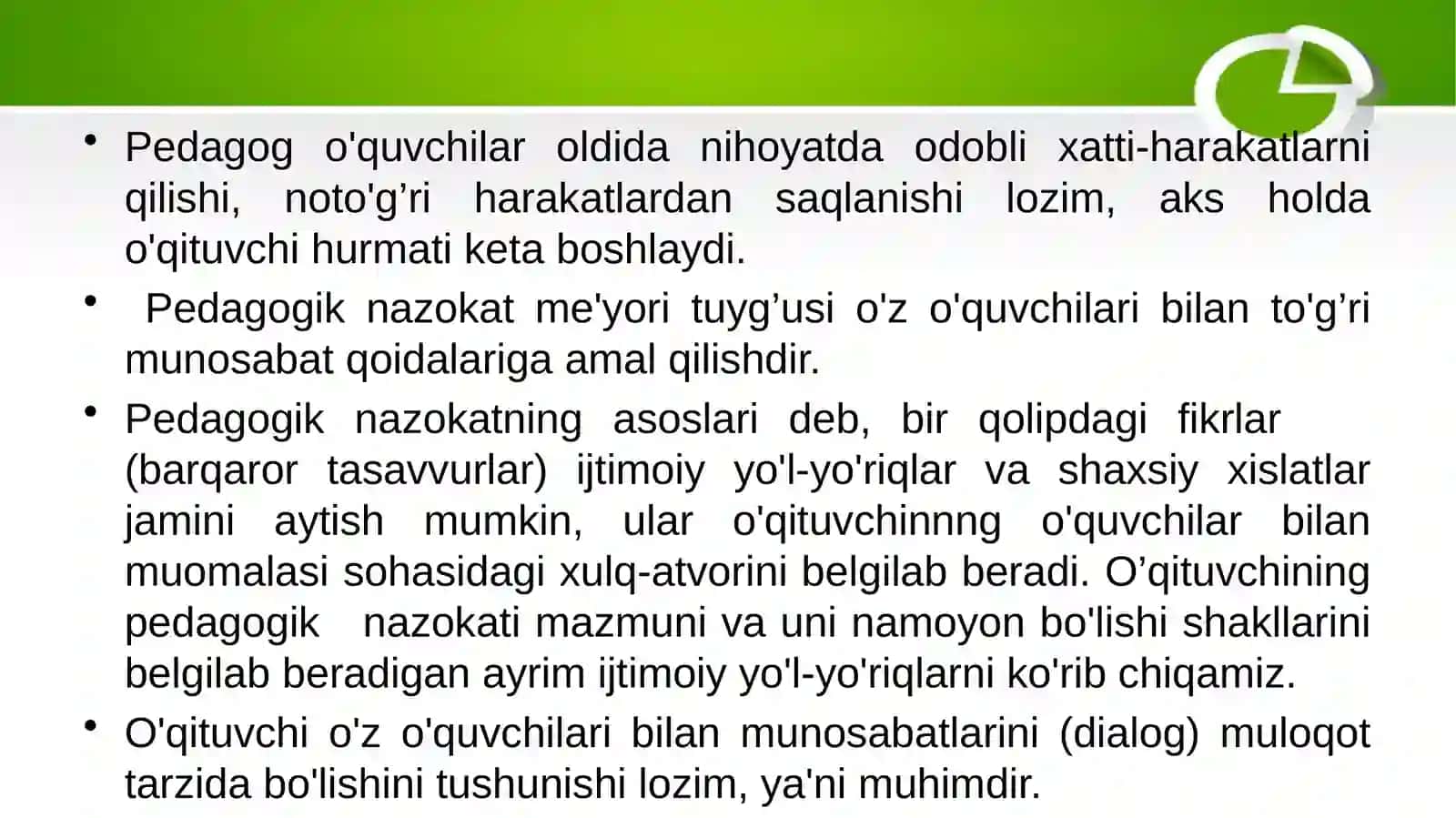 Pedagogik odobi 3